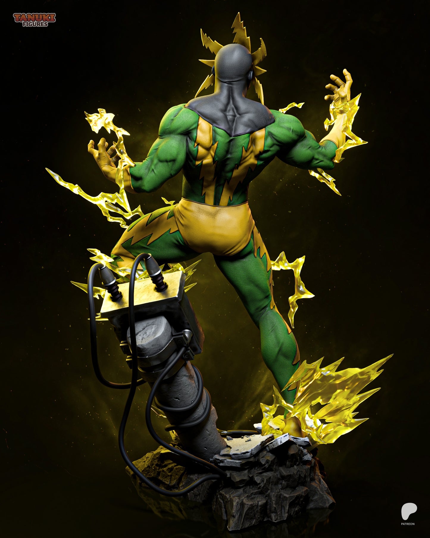 Electro Statue 3D-Printed Kit