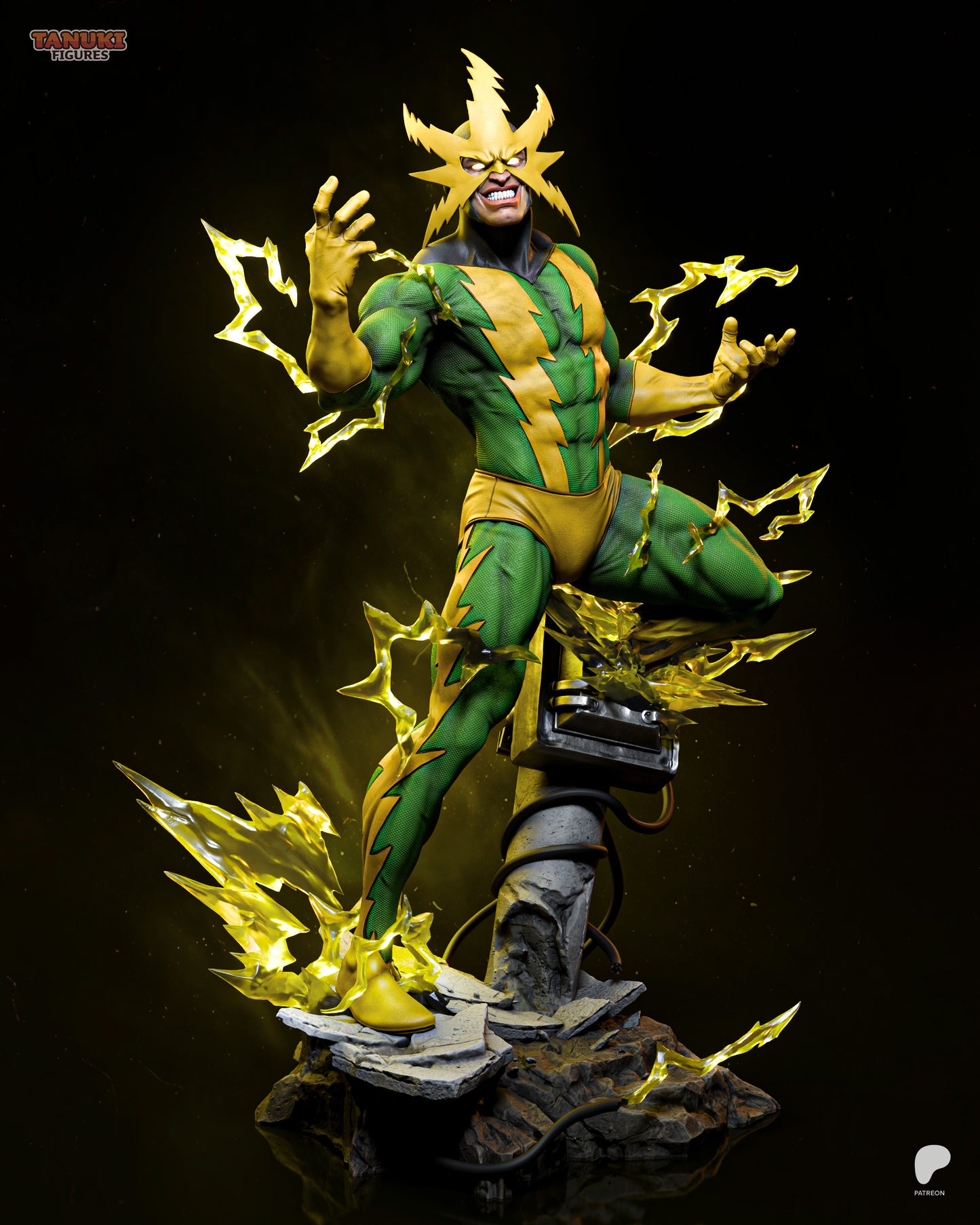 Electro Statue 3D-Printed Kit