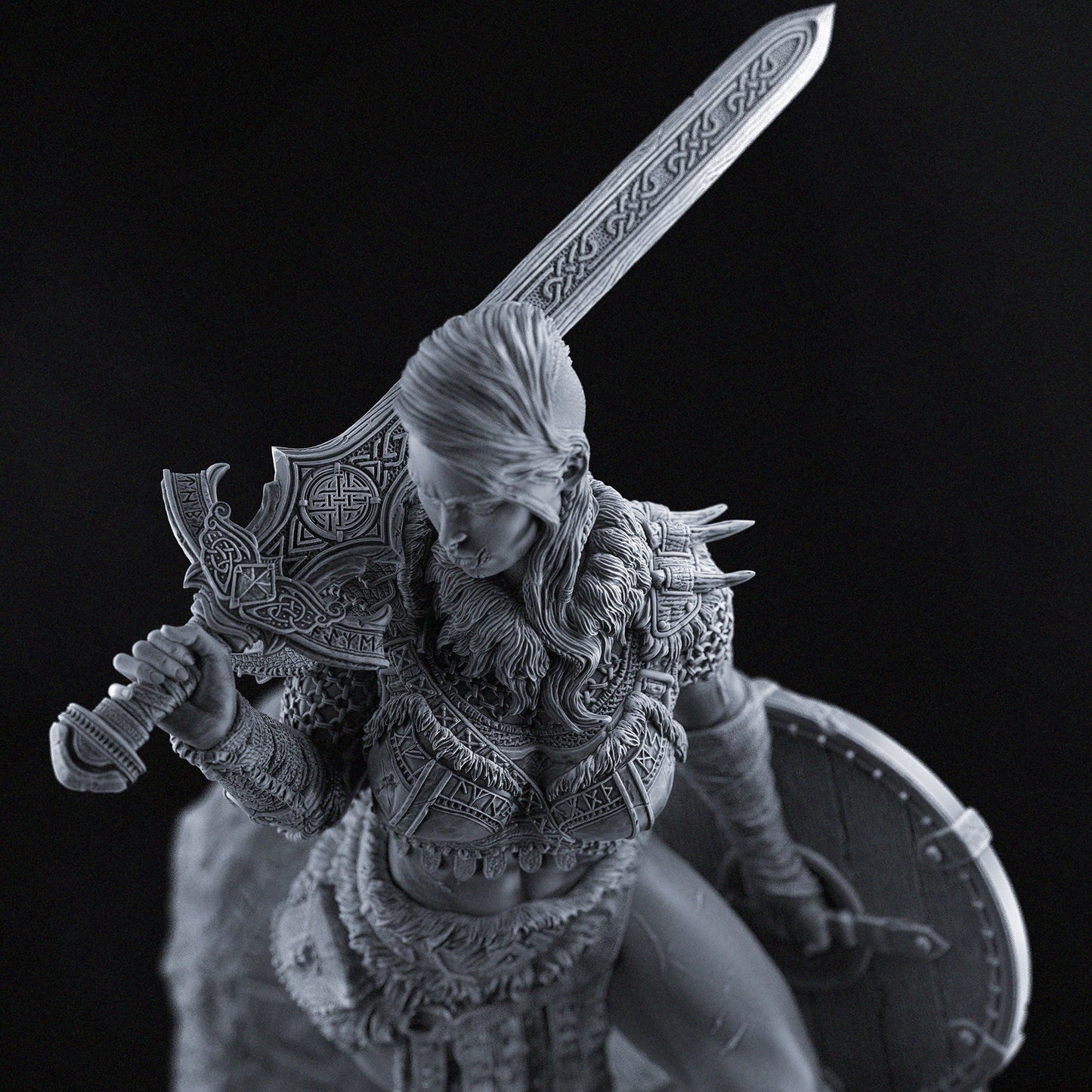 Ellika - The Undefeated Statue