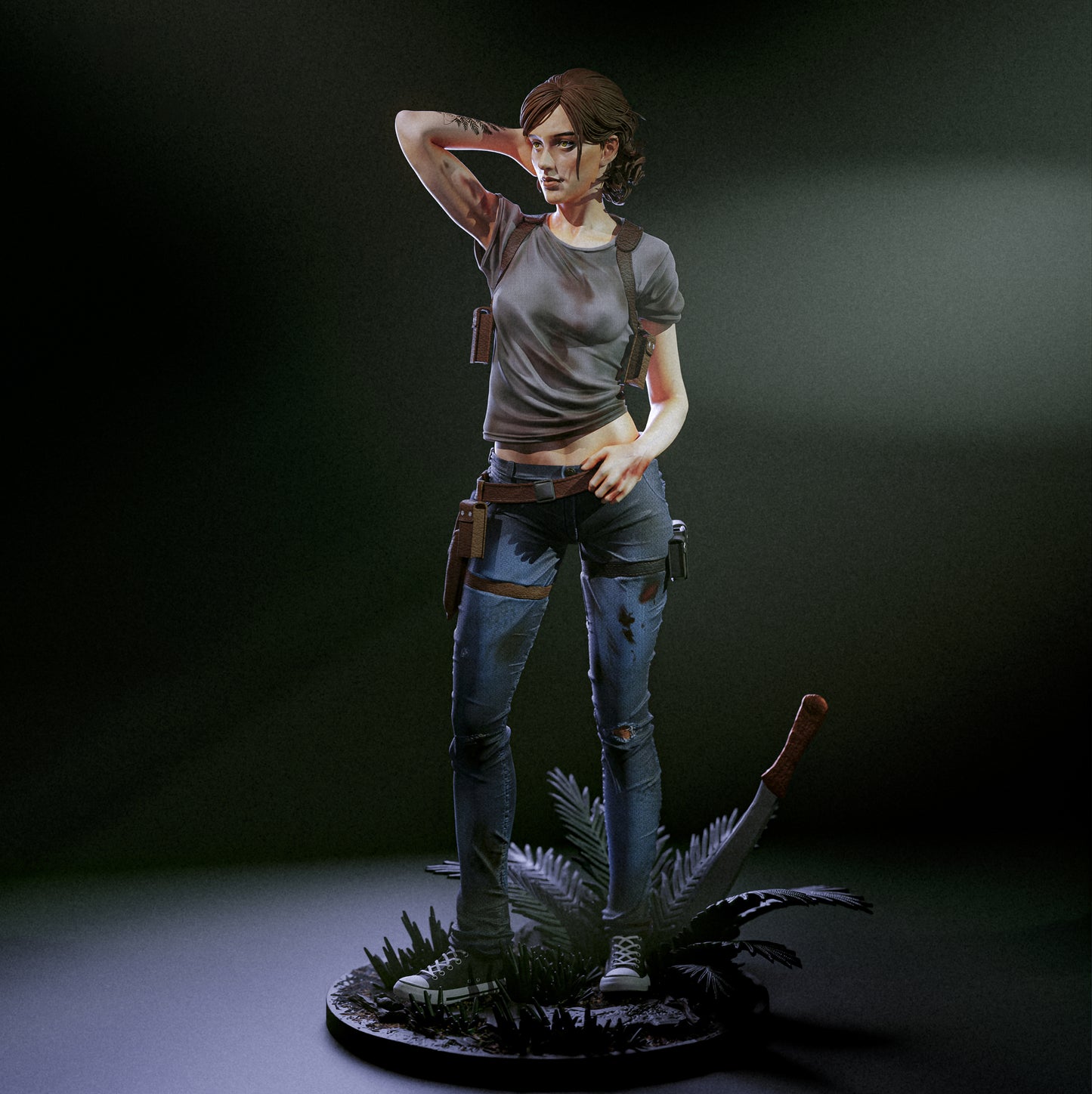 Ellie Statue 3D-Printed Kit