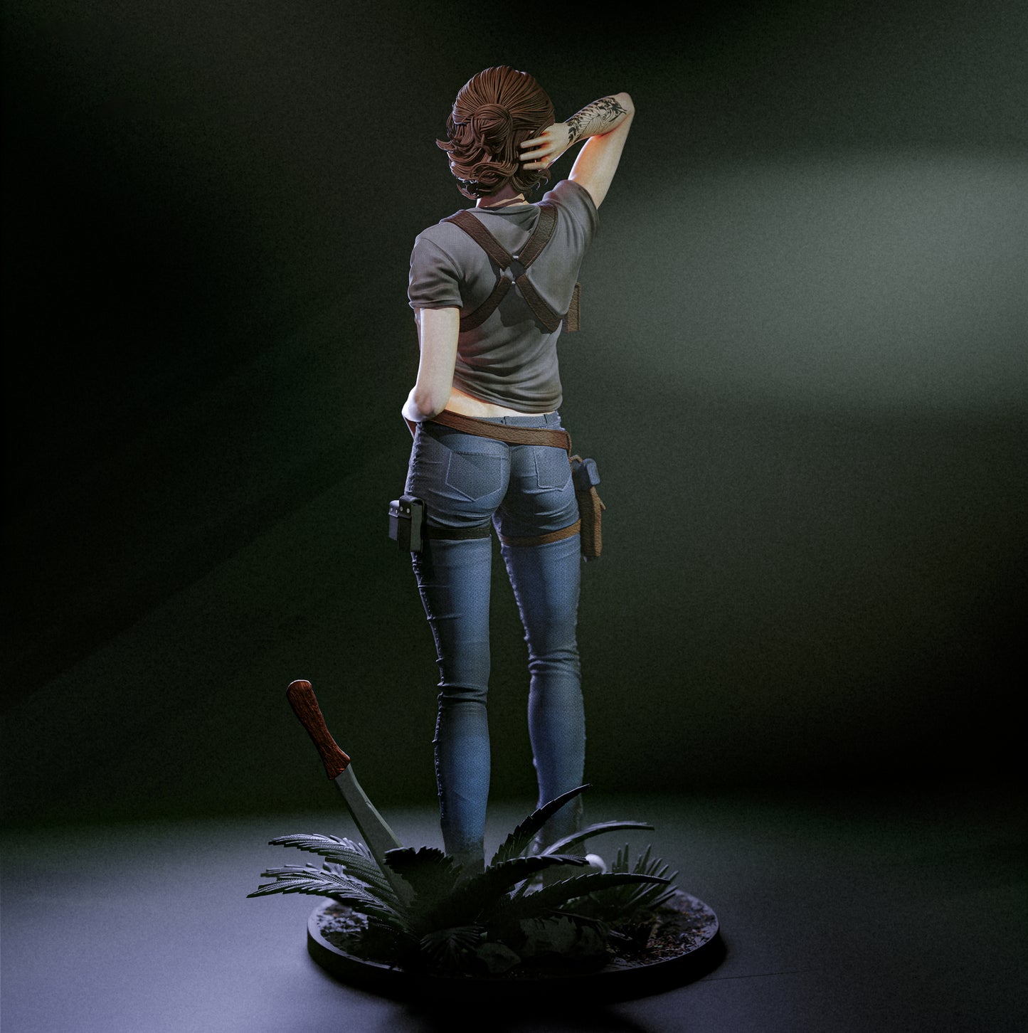 Ellie Statue 3D-Printed Kit