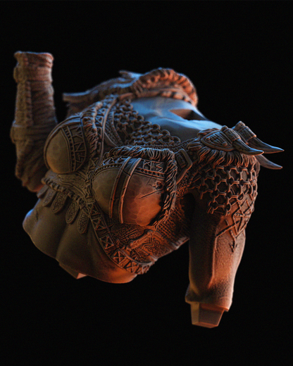 Ellika - The Undefeated Statue