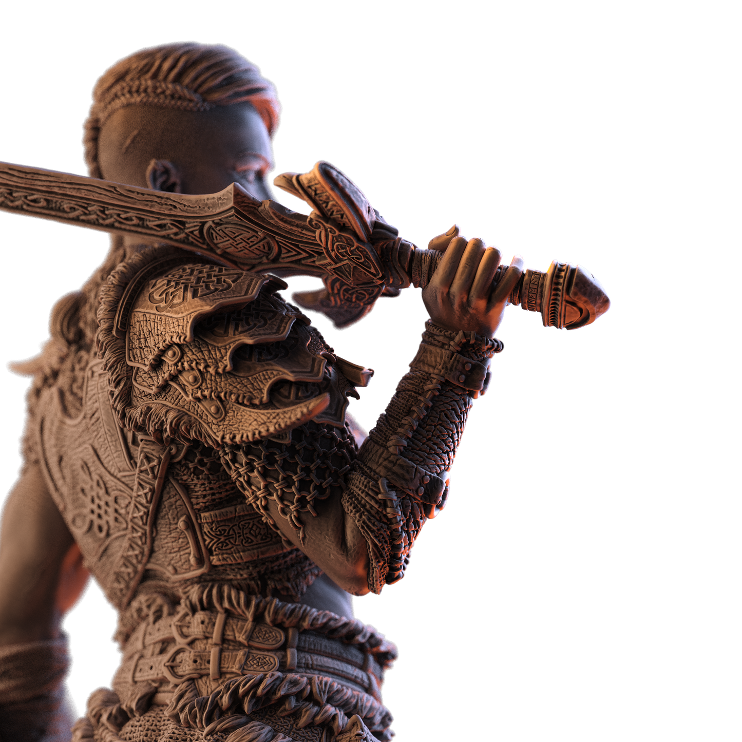 Ellika - The Undefeated Statue