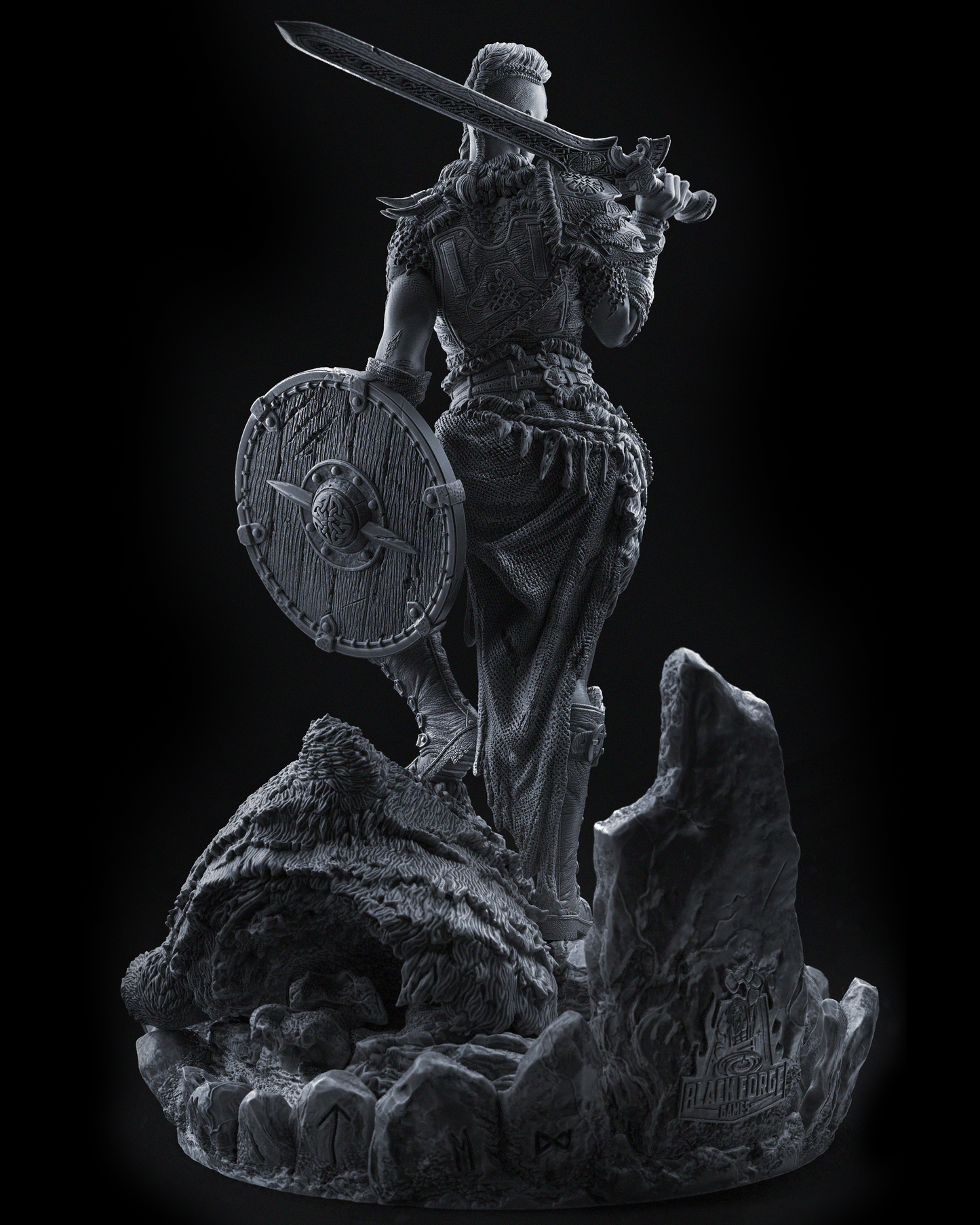 Ellika - The Undefeated Statue