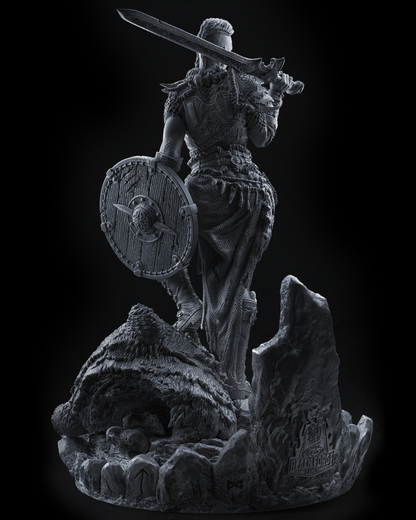 Ellika - The Undefeated Statue