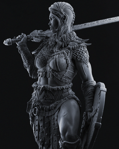 Ellika - The Undefeated Statue