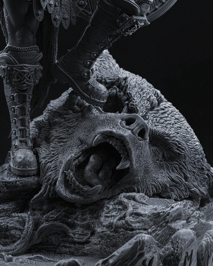 Ellika - The Undefeated Statue