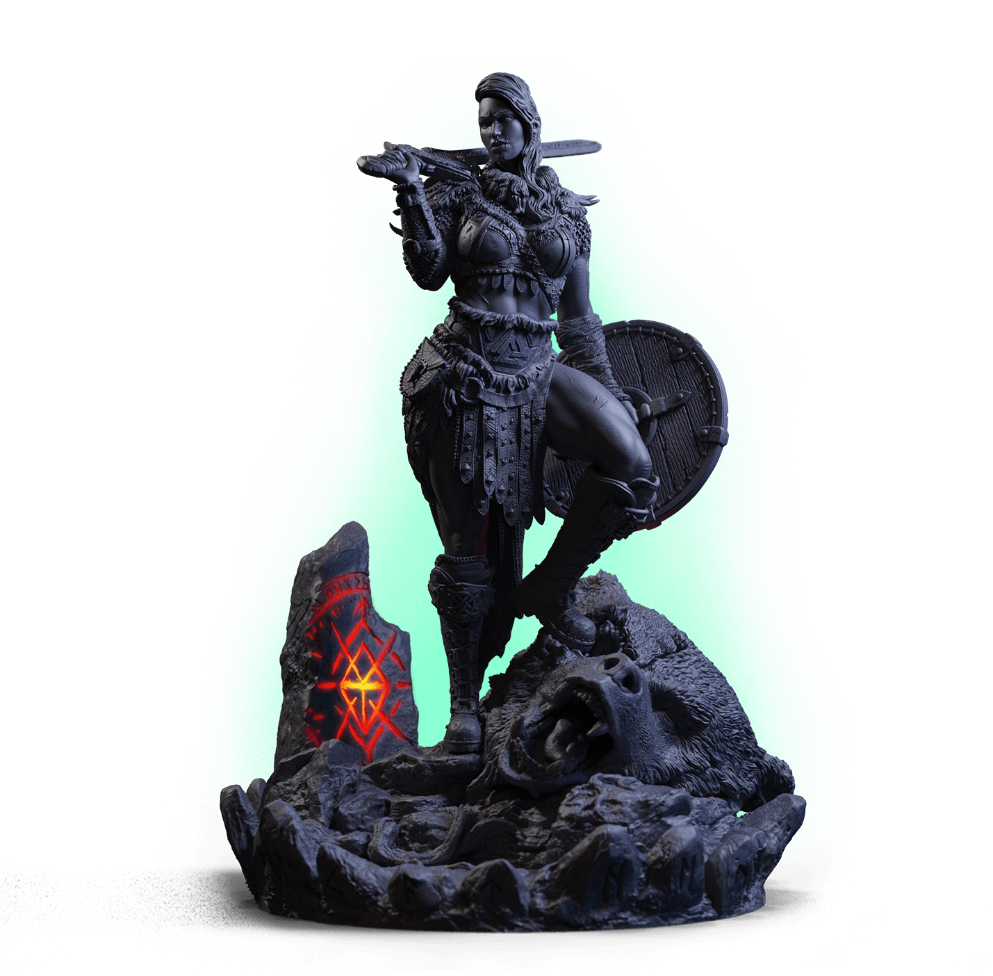 Ellika - The Undefeated Statue