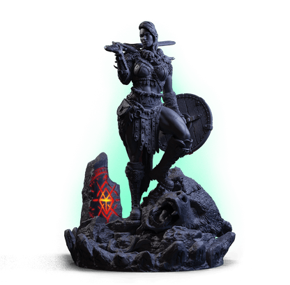 Ellika - The Undefeated Statue