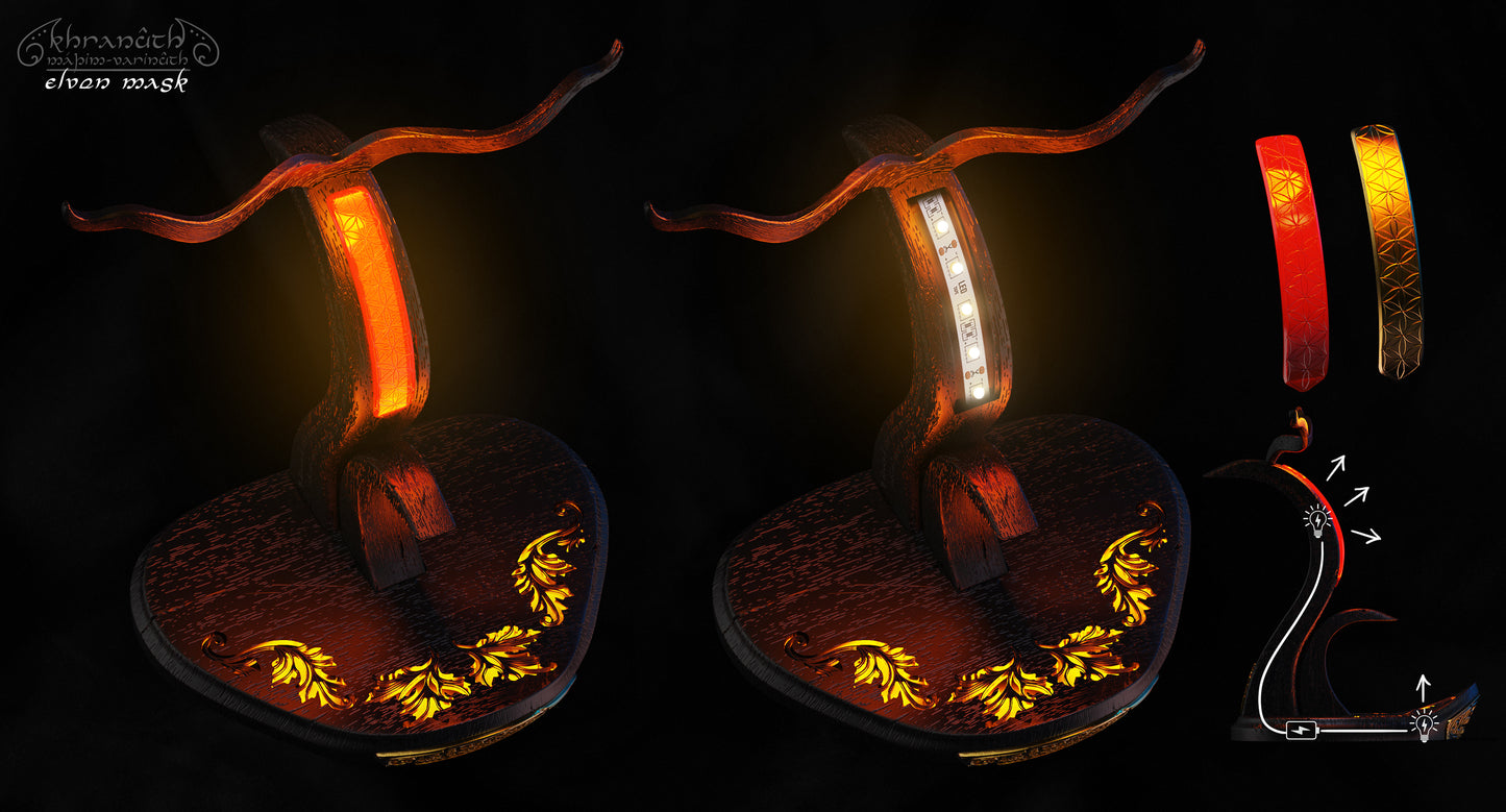 Elven Mask & Stand