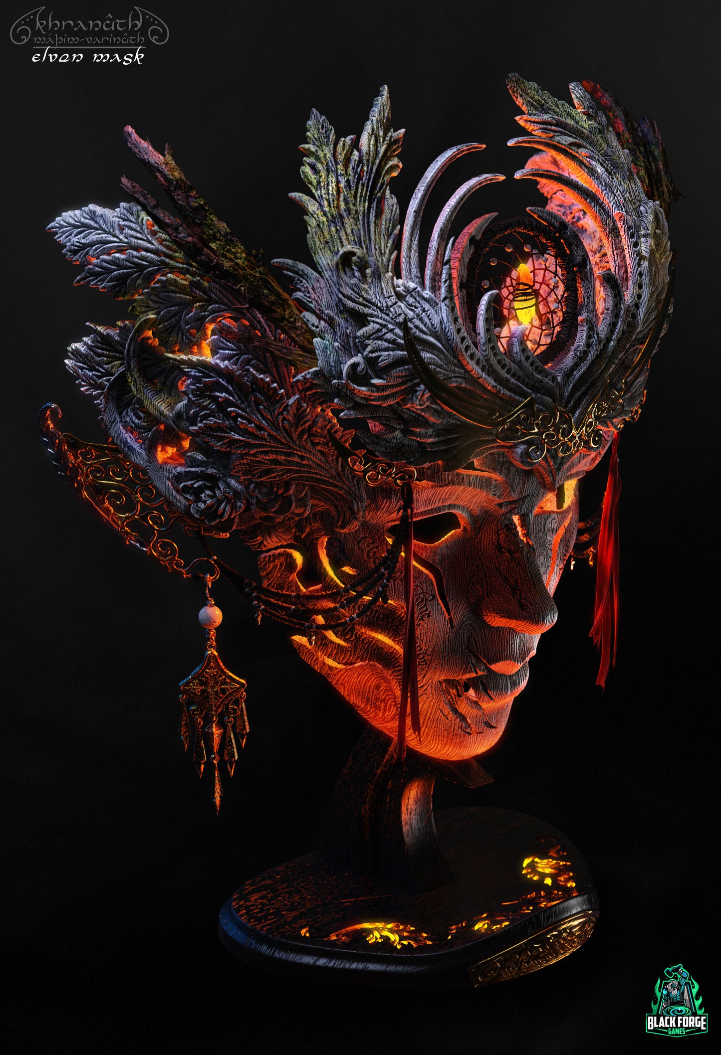 Elven Mask & Stand