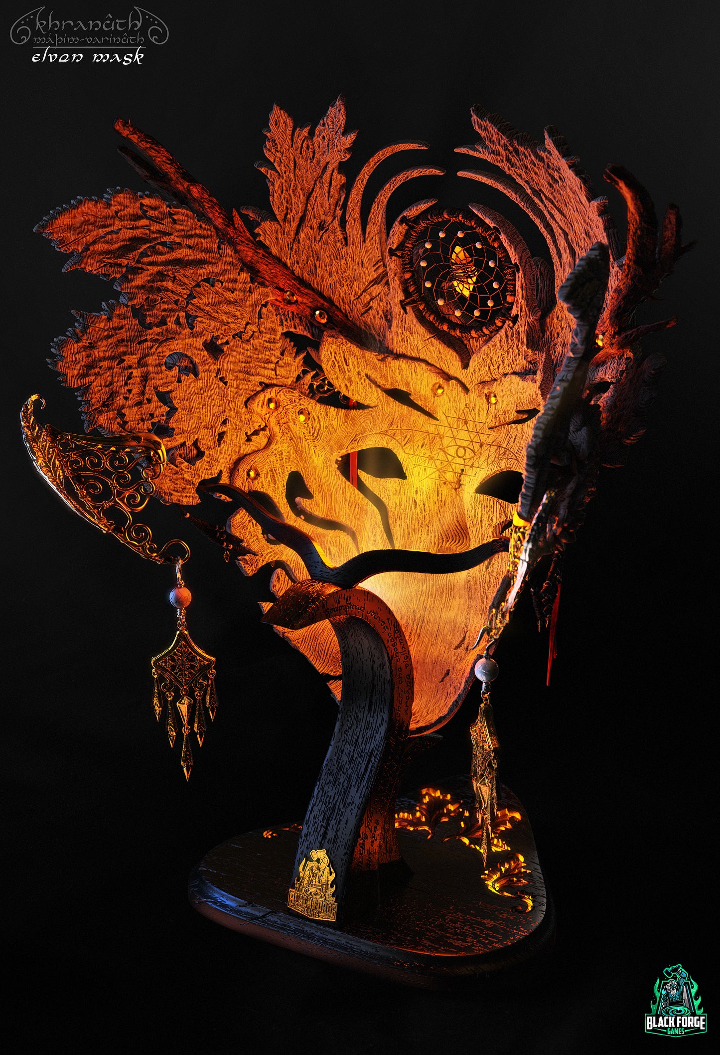 Elven Mask & Stand