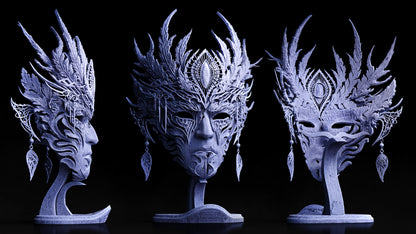 Elven King Mask & Stand