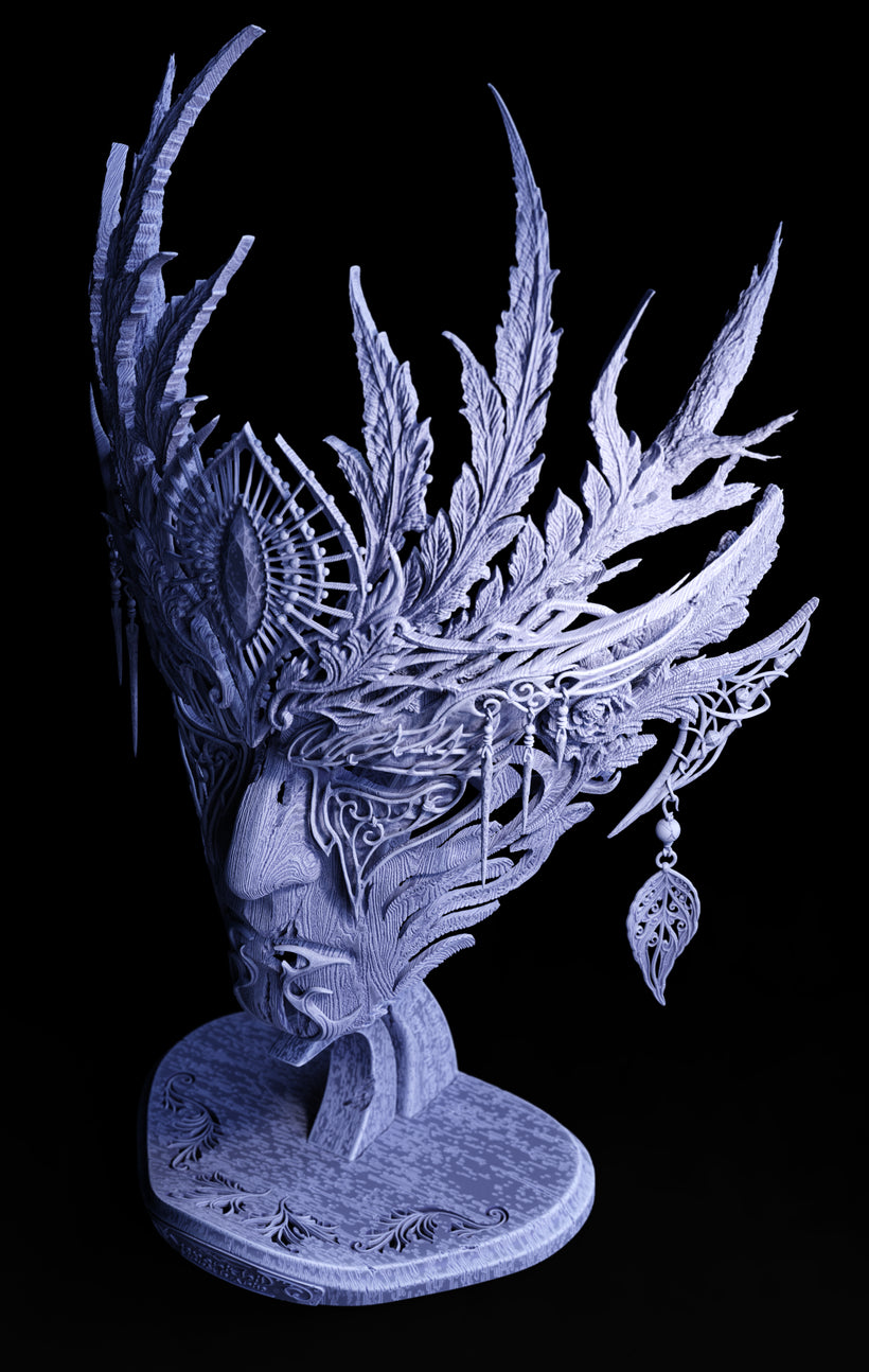 Elven King Mask & Stand