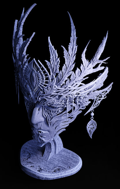 Elven King Mask & Stand