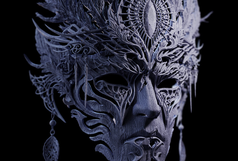 Elven King Mask & Stand