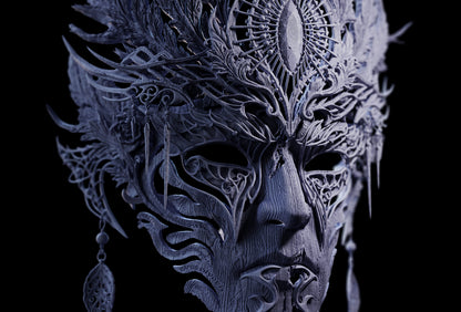 Elven King Mask & Stand