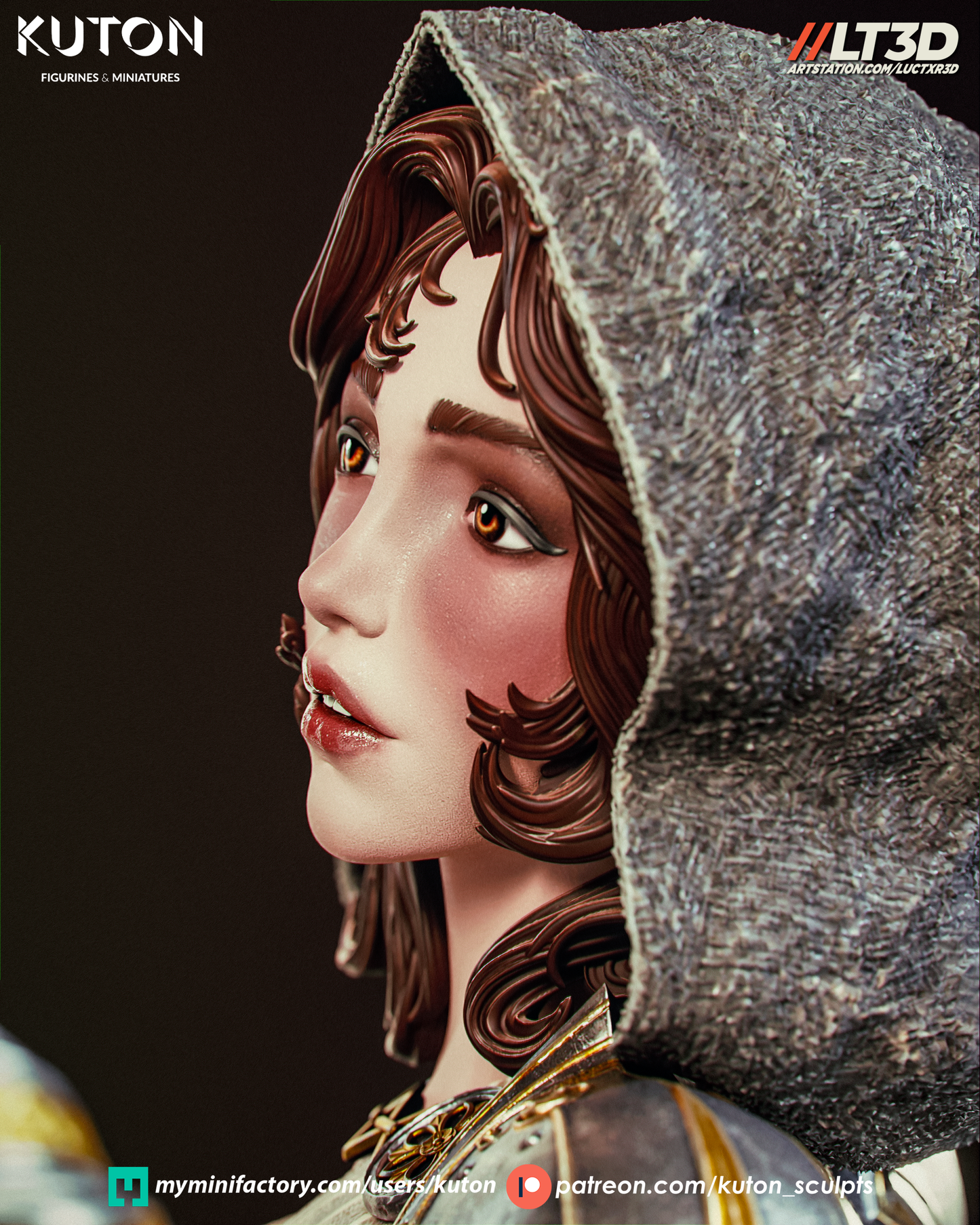 Elyssia Statue 3D-Printed Kit
