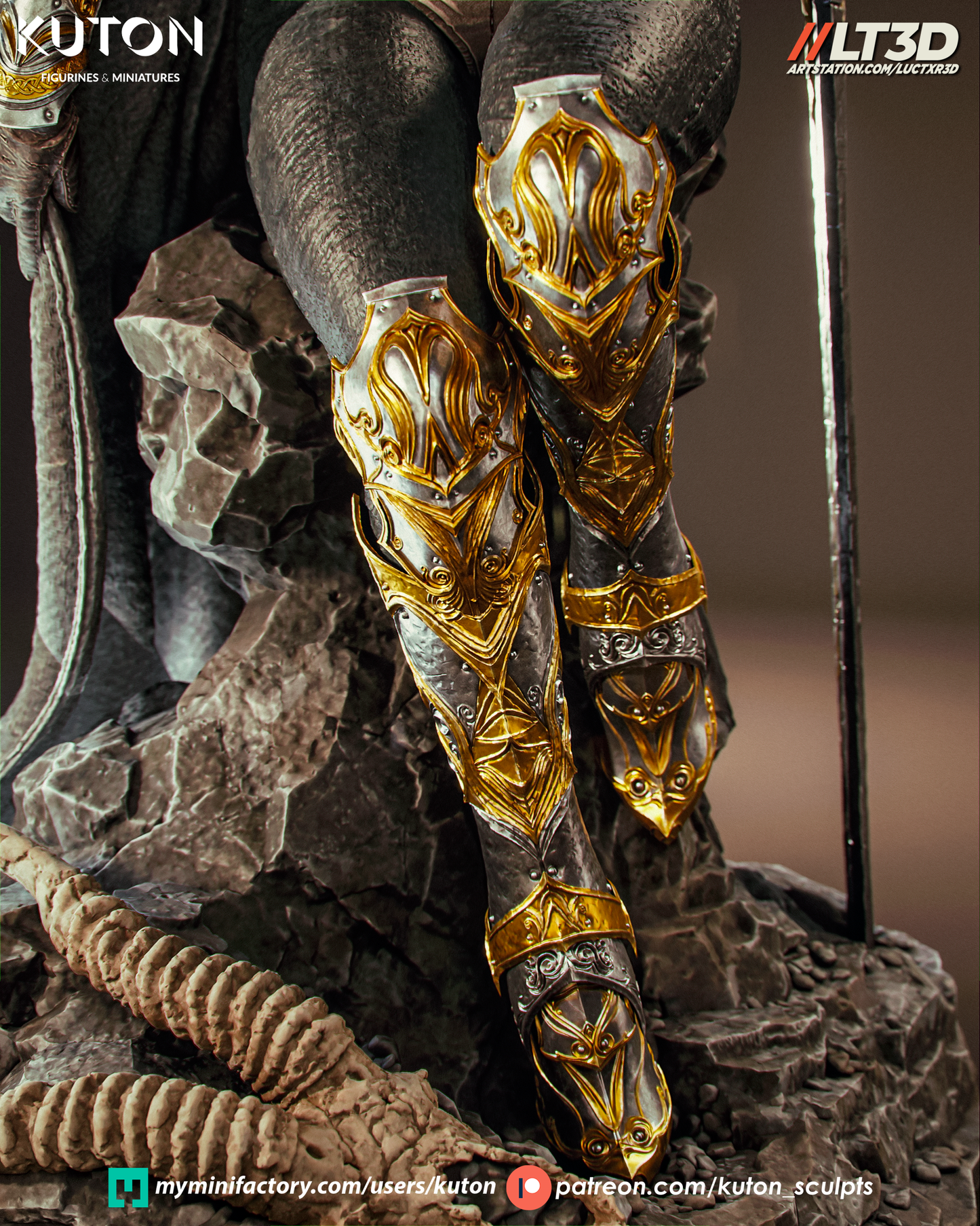 Elyssia Statue 3D-Printed Kit