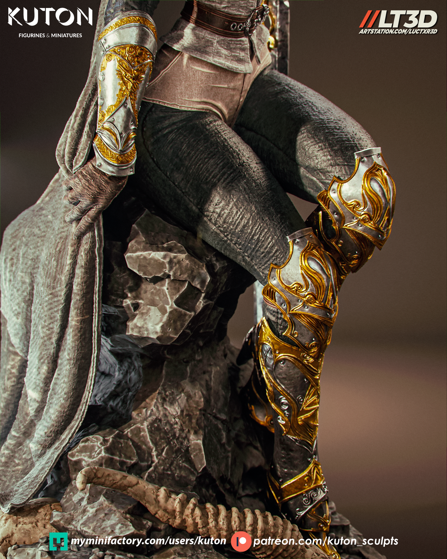 Elyssia Statue 3D-Printed Kit