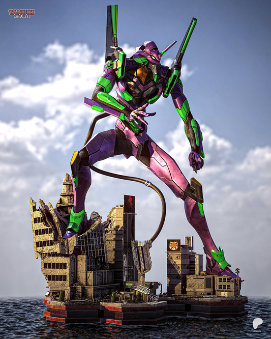 Eva 01 Statue 3D-Printed Kit