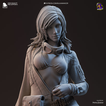 Eva (Metal Gear Solid Delta) Statue