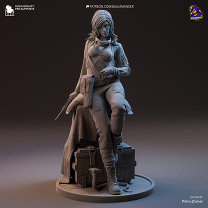 Eva (Metal Gear Solid Delta) Statue