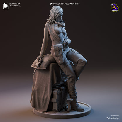 Eva (Metal Gear Solid Delta) Statue