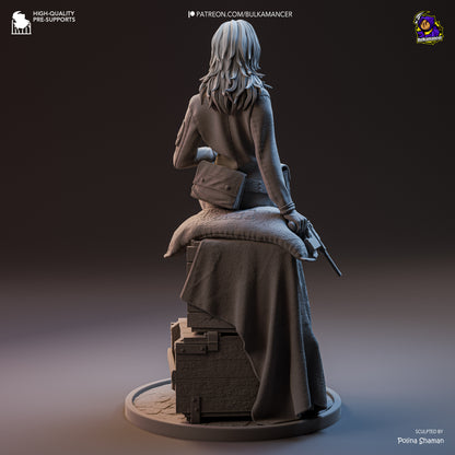 Eva (Metal Gear Solid Delta) Statue