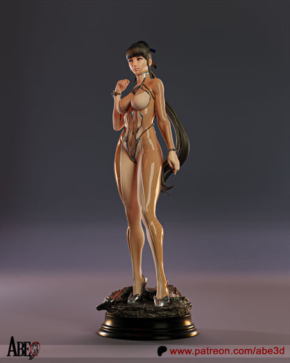 Eve Skin Suit Statue