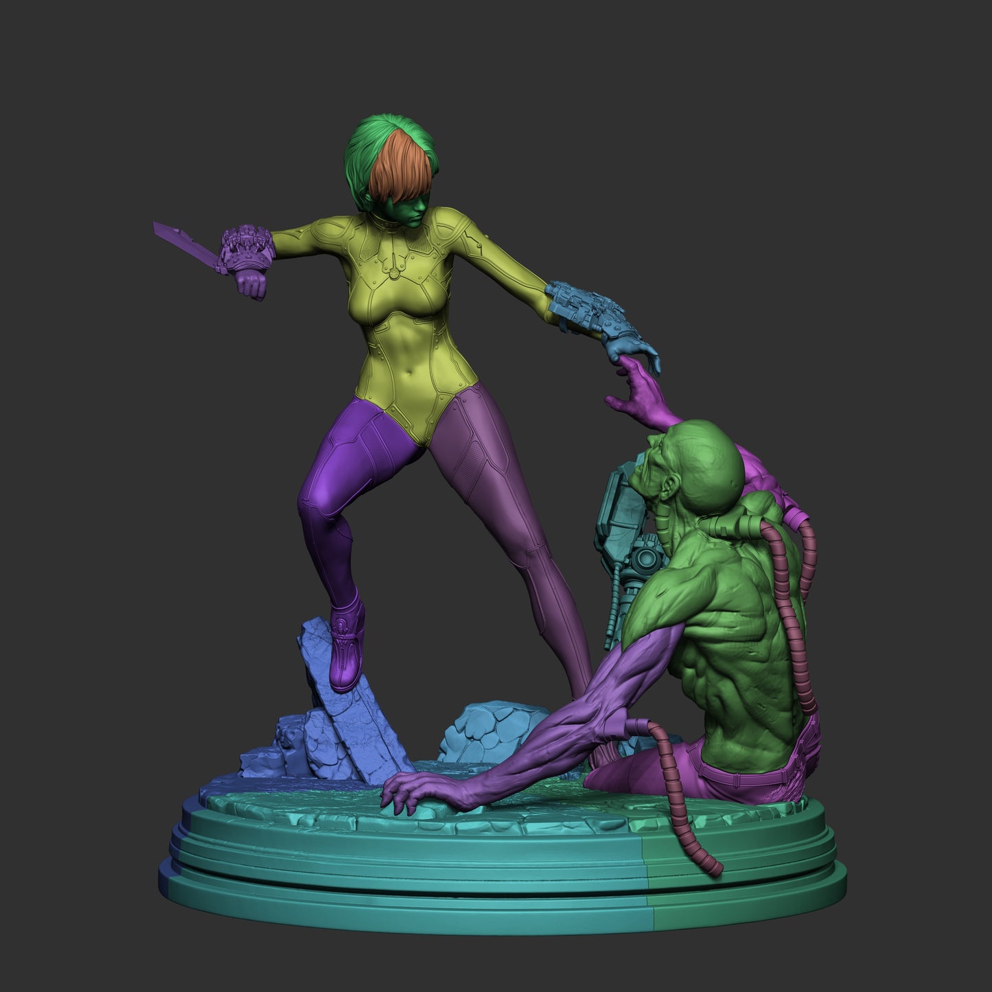 Evie Statue 3D-Printed Kit