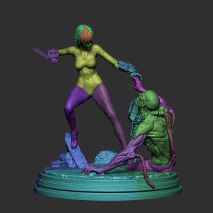 Evie Statue 3D-Printed Kit