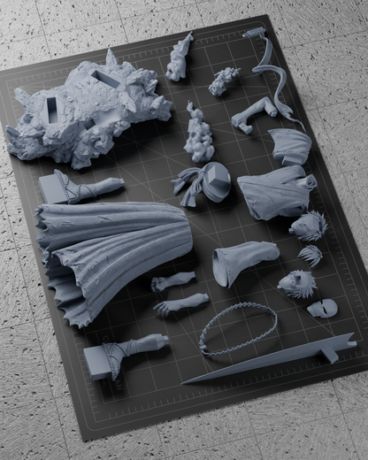 Ichigo Statue 3D-Printed Kit