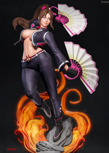 Mai Shiranui (Dress 2 Pose1) Statue 3D-Printed Kit