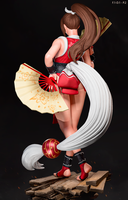 Mai Shiranui (Dress 1 Pose2) Statue 3D-Printed Kit