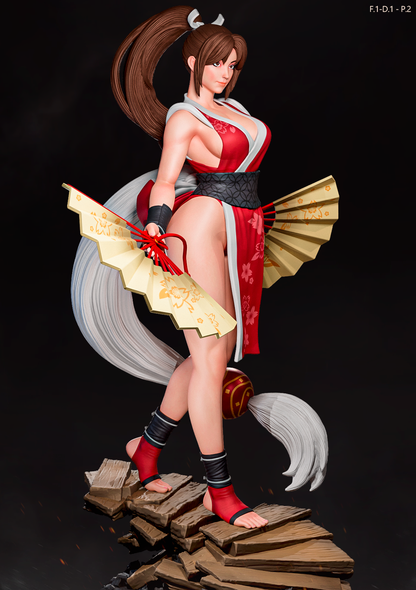 Mai Shiranui (Dress 1 Pose2) Statue 3D-Printed Kit