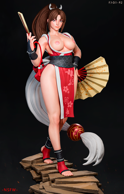 Mai Shiranui (Dress 1 Pose2) Statue 3D-Printed Kit
