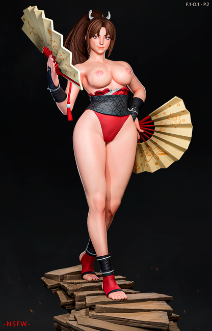 Mai Shiranui (Dress 1 Pose2) Statue 3D-Printed Kit