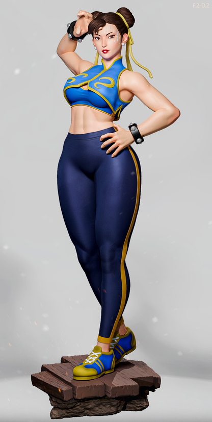 Chun-Li (Pose 2) Statue