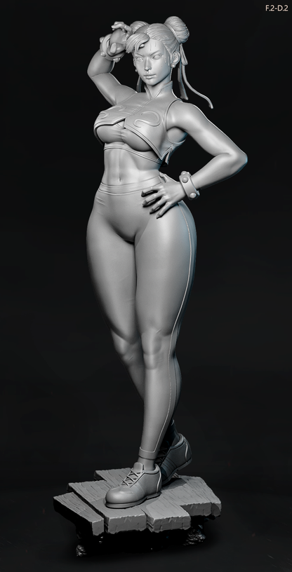 Chun-Li (Pose 2) Statue