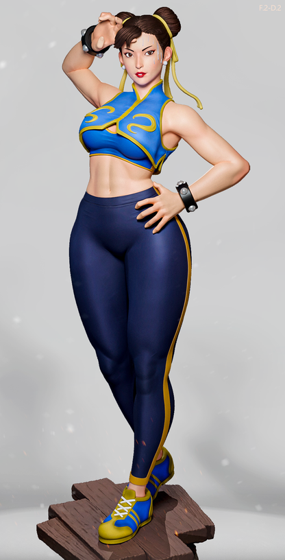 Chun-Li (Pose 2) Statue