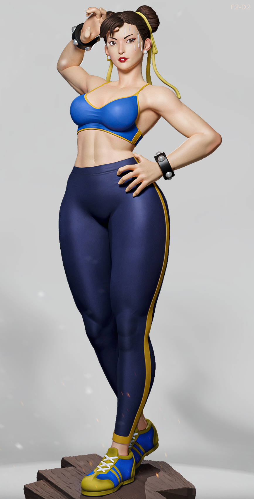 Chun-Li (Pose 2) Statue