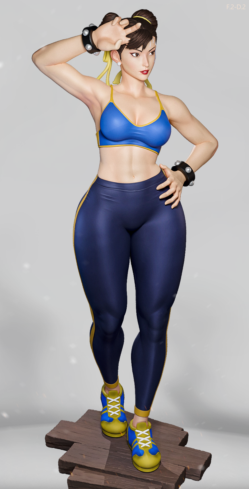 Chun-Li (Pose 2) Statue