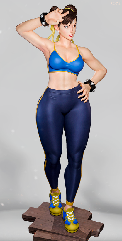 Chun-Li (Pose 2) Statue