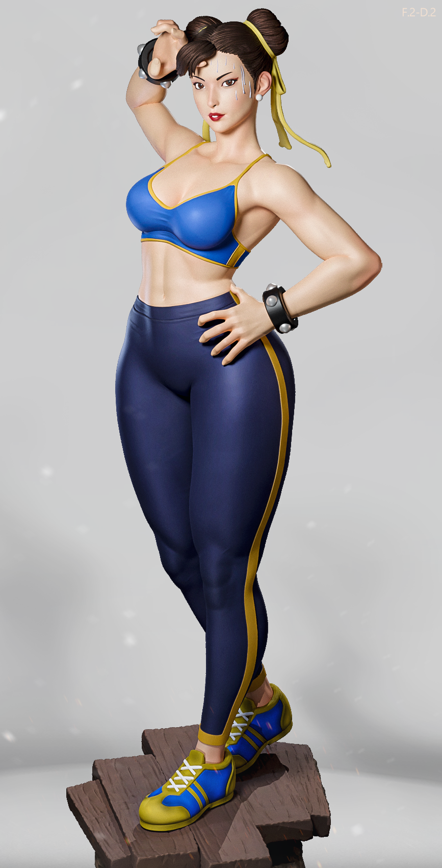 Chun-Li (Pose 2) Statue