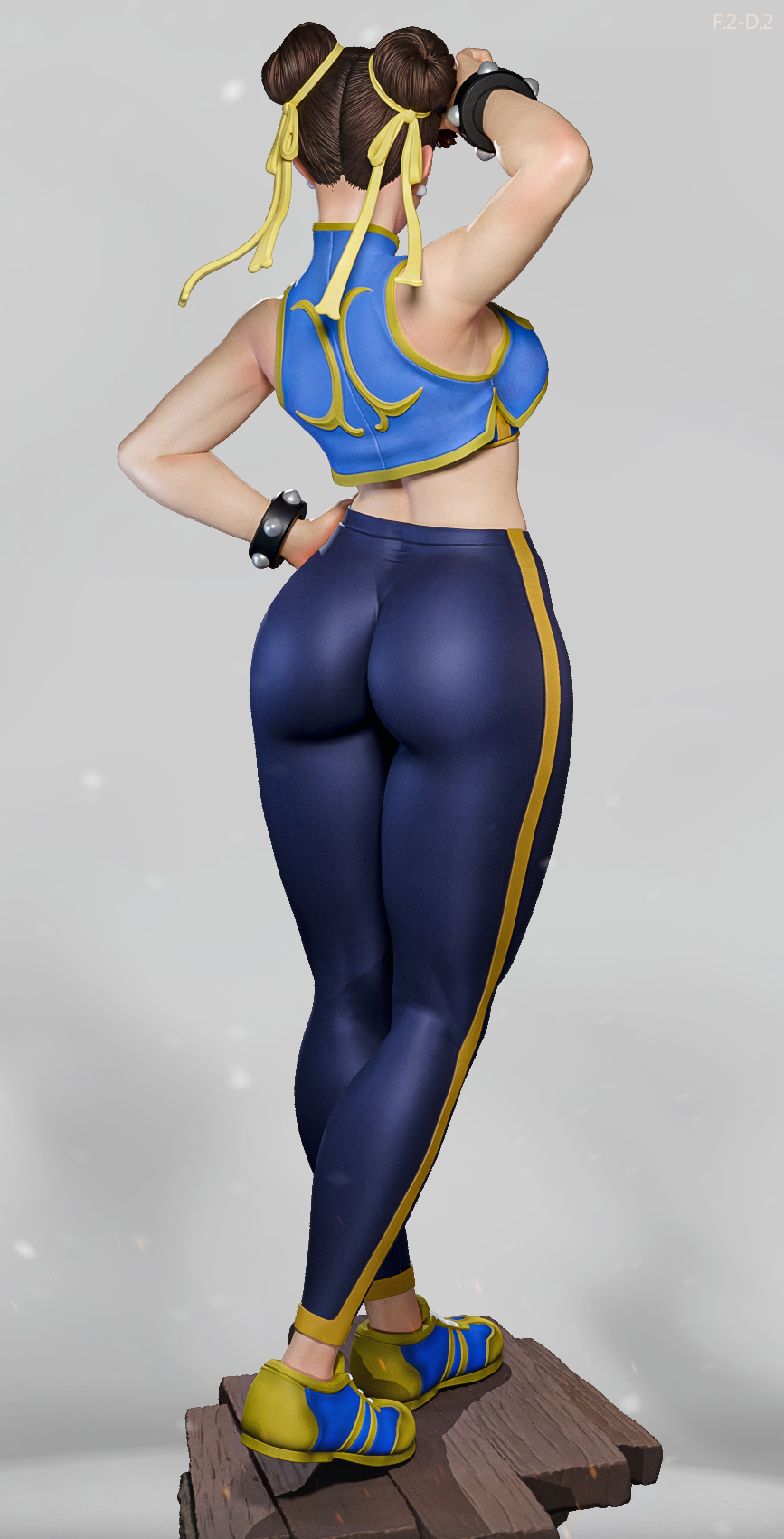 Chun-Li (Pose 2) Statue