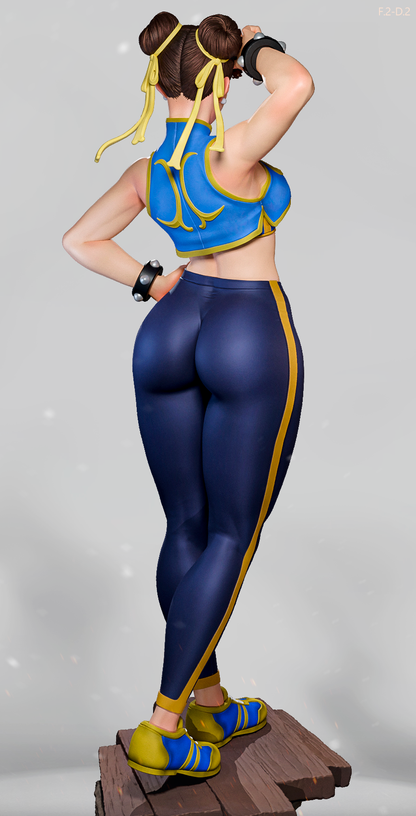 Chun-Li (Pose 2) Statue
