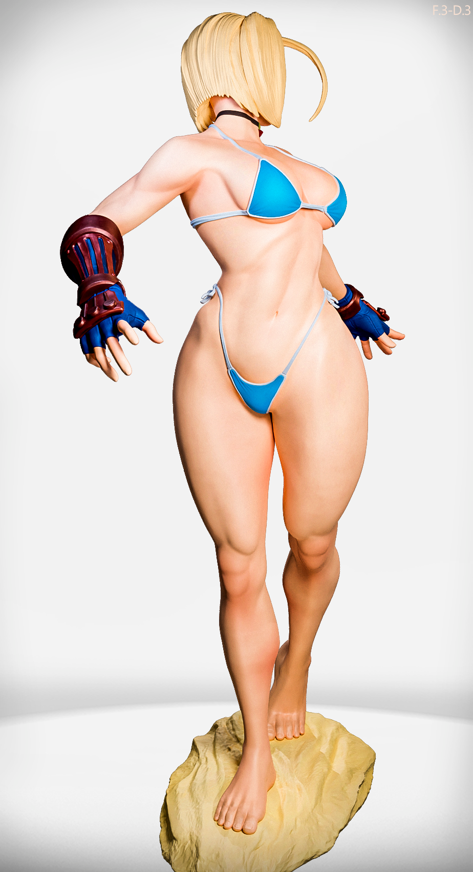 Cammy (Beach) Statue