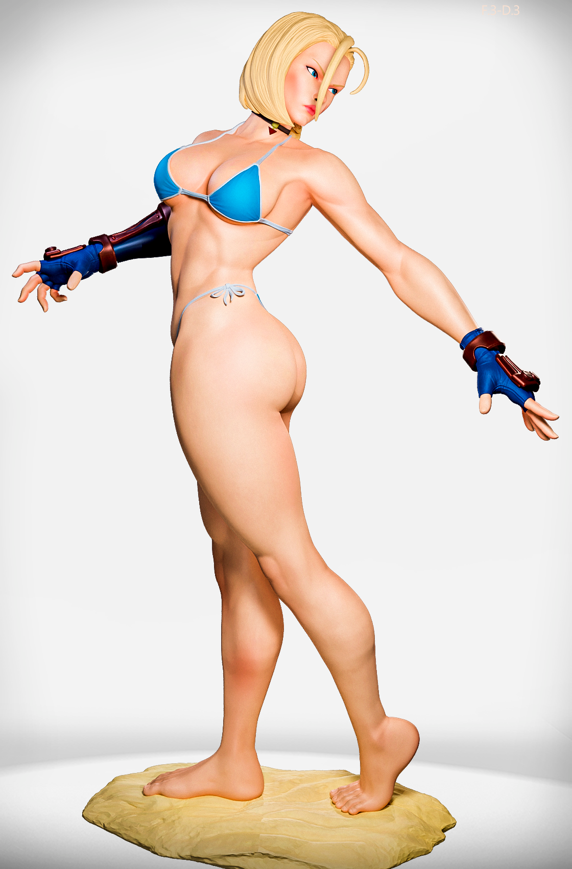 Cammy (Beach) Statue
