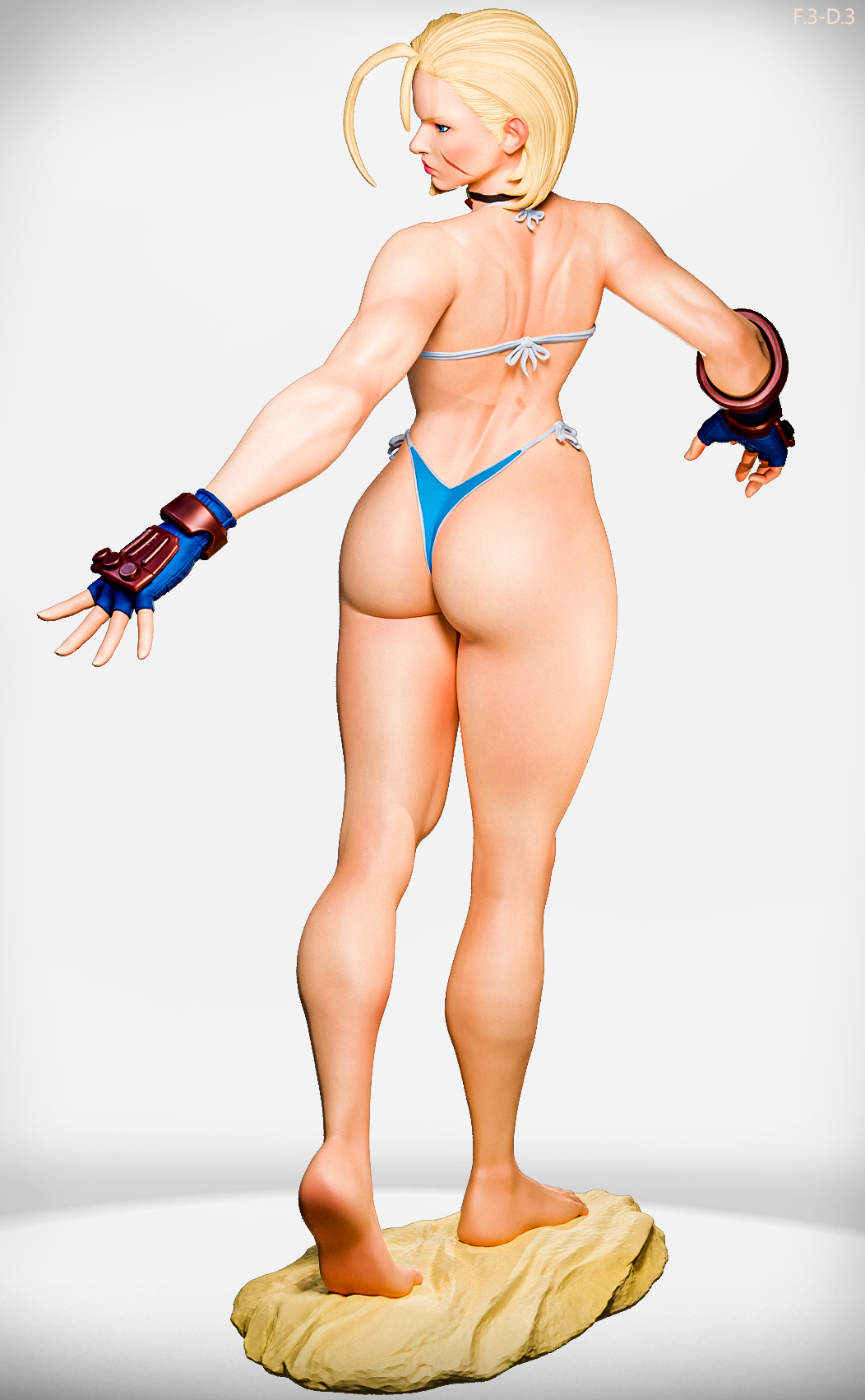 Cammy (Beach) Statue
